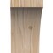 Ekena Millwork 3 1/2"W x 6"D x 6"H Thorton Smooth Knee Brace, Douglas Fir BRC04X06X06THR00SDF - alternate 3